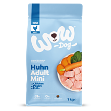 Hunde-Trockenfutter Huhn im 1kg Beutel