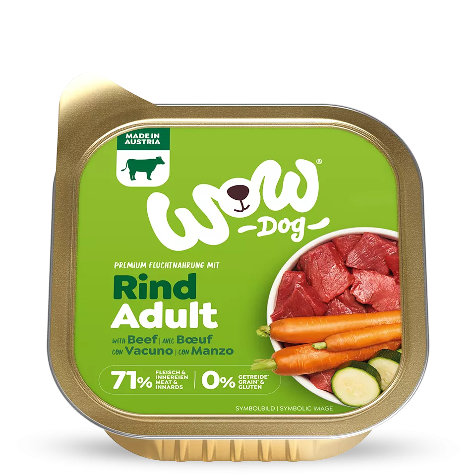 Hunde-Nassfutter Schalen Multipack 6 Sorten | WOW DOG