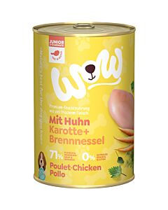 Hundefutter Nassfutter Welpenfutter Junior Huhn Dose