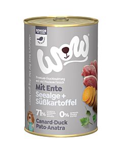 Hundefutter Nassfutter Seniorfutter Ente Dose