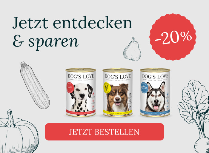Ein Hund hustet