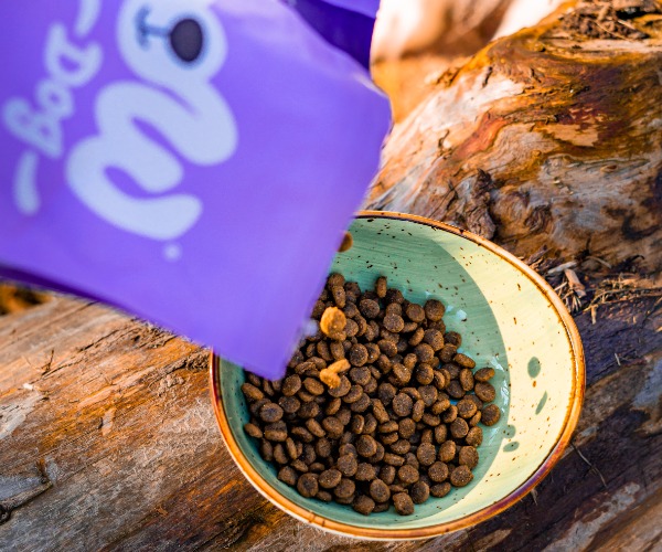 Wow Dog Trockenfutter in einer Sch&uuml;ssel