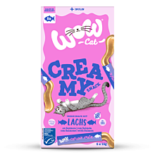 Creamy snack with salmon