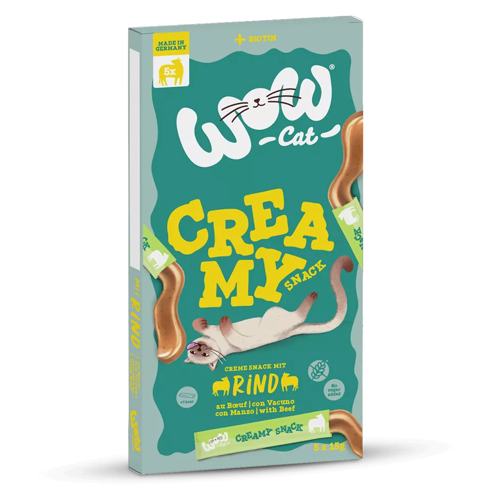 Creamy snack with beef