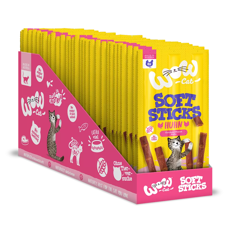 Soft Sticks with chicken