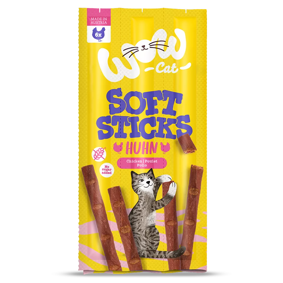 Soft Sticks with chicken