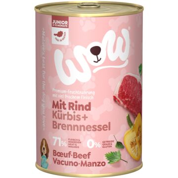 Hundefutter Nassfutter Welpenfutter Junior Rind Dose 