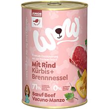 Hundefutter Nassfutter Welpenfutter Junior Rind Dose 