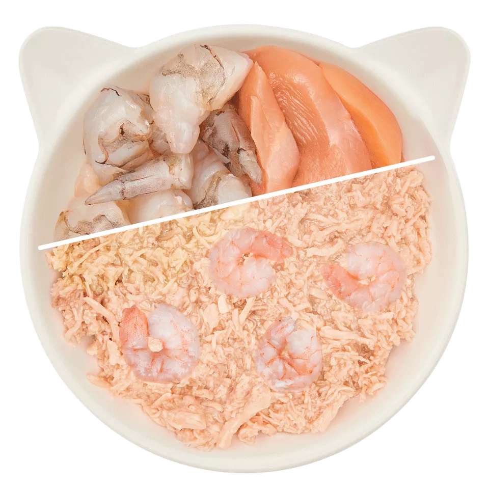 Filet de poulet & Crevettes